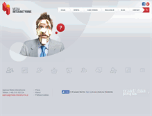 Tablet Screenshot of media-interaktywne.pl
